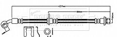 Borg & Beck - BRAKE HOSE - BBH7989 - Fits: Honda Accord VIII 2.0,2.2,2.4