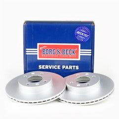 Borg & Beck - BRAKE DISC PAIR - BBD4701 - Fits: Kia Picanto 1.1TD 05-