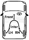 First Line - BRAKE CABLE - FRONT - FKB3356 - Fits: Ford Fiesta/Mazda 2 10/08-