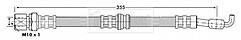 Borg & Beck - BRAKE HOSE - BBH6946 - Fits: Daewoo Nubira