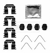 Borg & Beck - FITTING KIT - PADS - BBK1673 - Fits: i20 11/14-