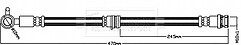 Borg & Beck - BRAKE HOSE - BBH8425 - Fits: Mazda 3(BM) 1.5,2.0,2.2 9/13-