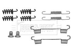 Borg & Beck - FITTING KIT - SHOES - BBK6284 - Fits: Mercedes C Class (W204) 07-