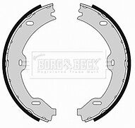 Borg & Beck - BRAKE SHOES - BBS6393 - Fits: Mercedes S Class 03/99 - 09/06