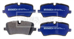 Borg & Beck - REAR BRAKE PADS - BBP2415 - Fits: L'Rover R'Rover IV 08/12-