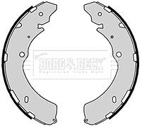 Borg & Beck - BRAKE SHOES - BBS6444 - Fits: Isuzu Rodeo 10/03-