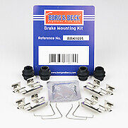 Borg & Beck - FITTING KIT - PADS - BBK1695 - Fits: Rio IV 01/17-