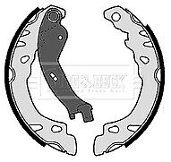 Borg & Beck - BRAKE SHOES - BBS6346 - Fits: Fiat Panda 03-