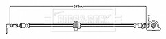 Borg & Beck - BRAKE HOSE - BBH8891 - Fits: 3 Series G20 2018-