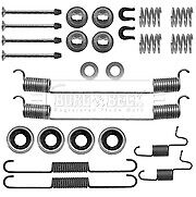 Borg & Beck - FITTING KIT - SHOES - BBK6222 - Fits: Nissan Pick-Up (D22) 98-