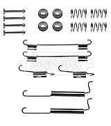 Borg & Beck - FITTING KIT - SHOES - BBK6198 - Fits: Chevrolet Matiz 98-