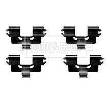 Borg & Beck - FITTING KIT - PADS - BBK1323 - Fits: Mazda MX-5 98-