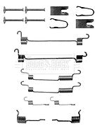 Borg & Beck - FITTING KIT - SHOES - BBK6153 - Fits: Rover 200 Series 95-05
