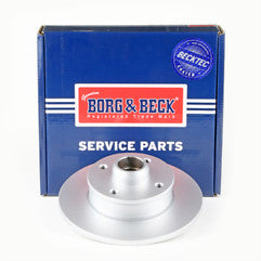 Borg & Beck - BRAKE DISC SINGLE - BBD5895S - Fits: Seat Ibiza, VW Golf 83-99