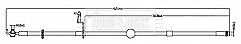 Borg & Beck - BRAKE HOSE - BBH8801 - Fits: 509 I (8D_),508SW I (8E_) 2010-