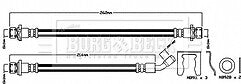 Borg & Beck - BRAKE HOSE - BBH8036 - Fits: Honda Civic 06-12