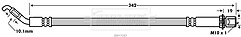 Borg & Beck - BRAKE HOSE - BBH7689 - Fits: Lexus LS430 00-06