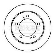 Borg & Beck - BRAKE DISC PAIR - BBD5028 - Fits: Suzuki Vitara (front) 88-