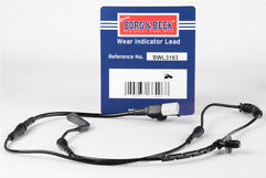 Borg & Beck - WEAR LEAD - BWL3183 - Fits: RangeRover Evoque 05/15-