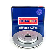 Borg & Beck - BRAKE DISC SINGLE - BBD6140S - Fits: Jeep GD.Cherokee 3.0CRD 07/13-