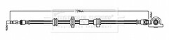 Borg & Beck - BRAKE HOSE - BBH8894 - Fits: 5 Series F90 2017-