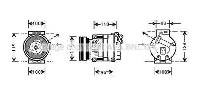 First Line - THERMOSTAT KIT - FTK033 - Fits: Honda, Rover Various App's