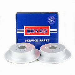 Borg & Beck - BRAKE DISC PAIR - BBD4361 - Fits: Toyota Avensis Verso 01-