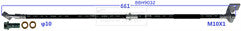 Borg & Beck - BRAKE HOSE - BBH9032 - Fits: Model S 2012-2019,Model X 2016-2019