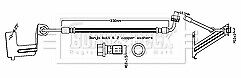 Borg & Beck - BRAKE HOSE - BBH8766 - Fits: XJ (X350) 2003-2009