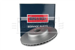 Borg & Beck - BRAKE DISC SINGLE - BBD7033S - Fits: 7 Series (G11, G12) 07/15-06/20