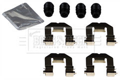 Borg & Beck - FITTING KIT - PADS - BBK1753 - Fits: 3 Series (G20,38.80) 11/18-