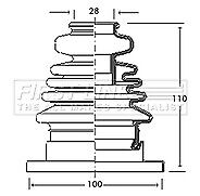 First Line - CV JOINT BOOT KIT - FCB2753 - Fits: Audi Volkswagen - Inner