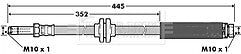 Borg & Beck - BRAKE HOSE - BBH7360 - Fits: Ford C-Max,Focus 1.6,1.8,2.0