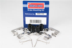 Borg & Beck - FITTING KIT - PADS - BBK1742 - Fits: Kia Carens 01/2016-