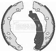 Borg & Beck - BRAKE SHOES - BBS6362 - Fits: Renault Clio II 05/98 - 05/05