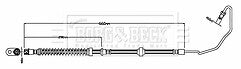 Borg & Beck - BRAKE HOSE - BBH8802 - Fits: 508 I (8D_),508SW I (8E_) 2010-