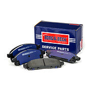 Borg & Beck - FRONT BRAKE PADS - BBP2054 - Fits: Mitsubishi L200 06-