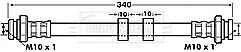 Borg & Beck - BRAKE HOSE - BBH7082 - Fits: Mazda MPV 99-