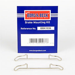 Borg & Beck - FITTING KIT - PADS - BBK1036 - Fits: Ford, Mazda