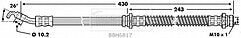 Borg & Beck - BRAKE HOSE - BBH6817 - Fits: Mits Colt IV,Proton Satria