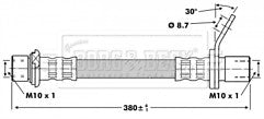 Borg & Beck - BRAKE HOSE - BBH6751 - Fits: Toyota Avensis 97-05/99