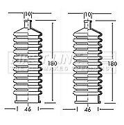 First Line - STEERING GAITER KIT - FSG3008 - Fits: Rover Group