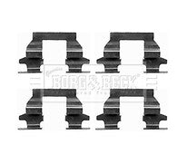 Borg & Beck - FITTING KIT - PADS - BBK1242 - Fits: Nissan X-Trail 07/01-