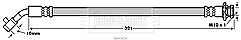 Borg & Beck - BRAKE HOSE - BBH7834 - Fits: Nissan Pathfinder III (R51)