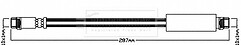 Borg & Beck - BRAKE HOSE - BBH8352 - Fits: PSA Jumpy,Expert 01/07-