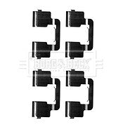 Borg & Beck - FITTING KIT - PADS - BBK1250 - Fits: PSA Jumpy, Expert 07-