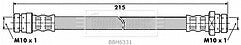 Borg & Beck - BRAKE HOSE - BBH6331 - Fits: Mitsubishi L200,Pajero