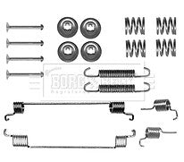 Borg & Beck - FITTING KIT - SHOES - BBK6308 - Fits: Fiat Panda, 500 09/03-