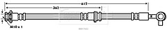 Borg & Beck - BRAKE HOSE - BBH7662 - Fits: Nissan X-Trail 07-