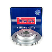 Borg & Beck - BRAKE DISC SINGLE - BBD5822S - Fits: Landrover R/Rover 3.0 TD6 06-